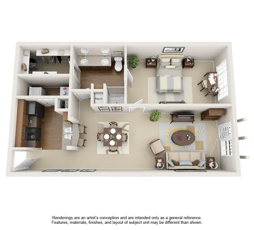 Apartments For Rent TGM Moorefield - Albright 1