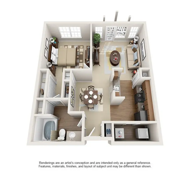 Apartments For Rent TGM Moorefield - Atwell 1 ...