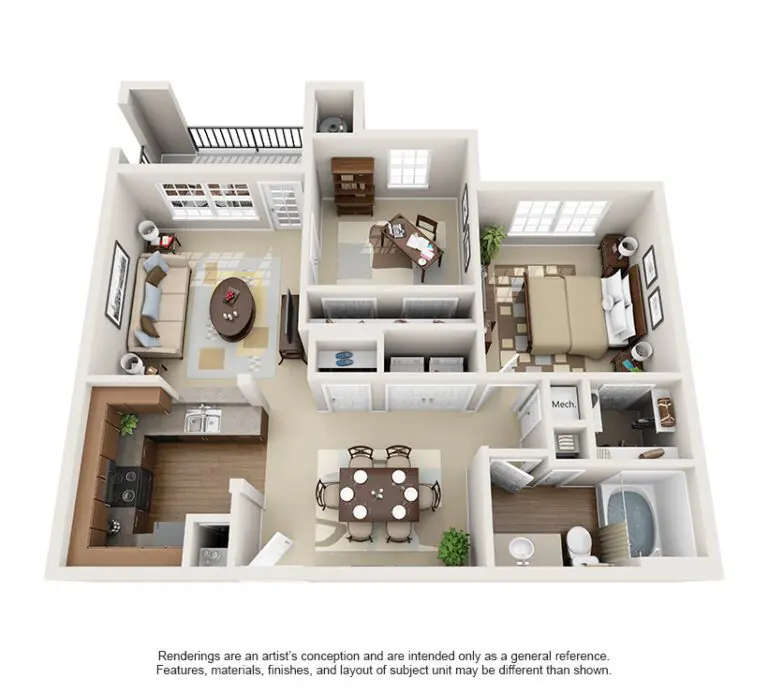 Apartments For Rent TGM Moorefield - Atwell 4 ...