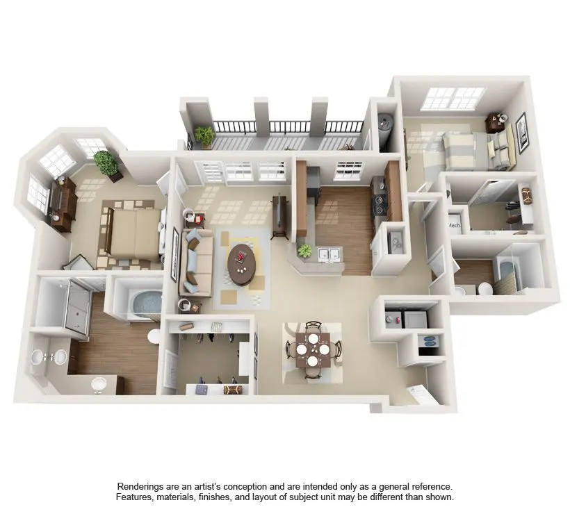 Apartments For Rent TGM Moorefield - Brooks 3