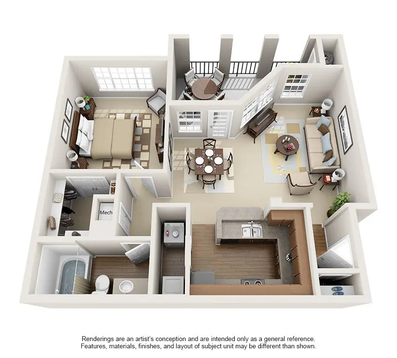 Apartments For Rent TGM Moorefield - Davis 2