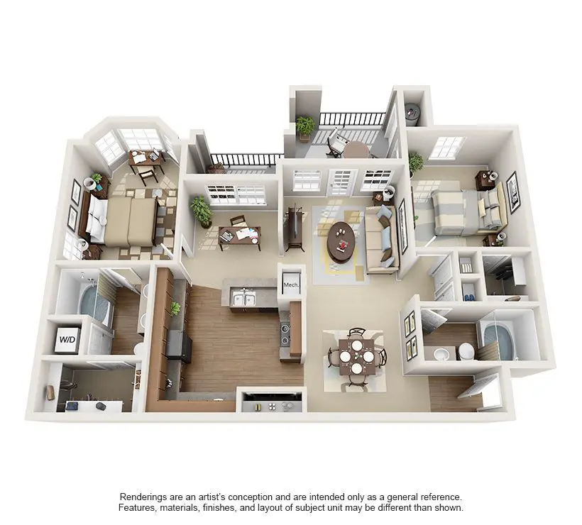 Apartments For Rent TGM Moorefield - Marshall 2