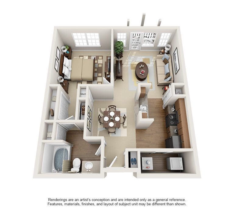 Apartments For Rent TGM Moorefield - Atwell 1 ...